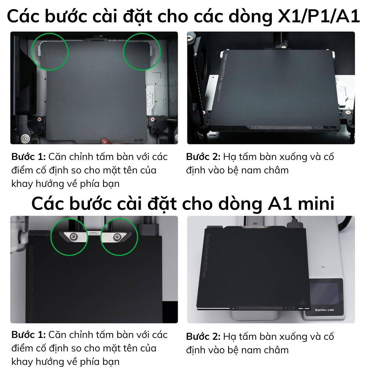 Bambu Smooth PEI Plate| Tấm Bàn In 3D PEI Trơn Bambu Lab