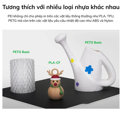 Bambu Smooth PEI Plate| Tấm Bàn In 3D PEI Trơn Bambu Lab