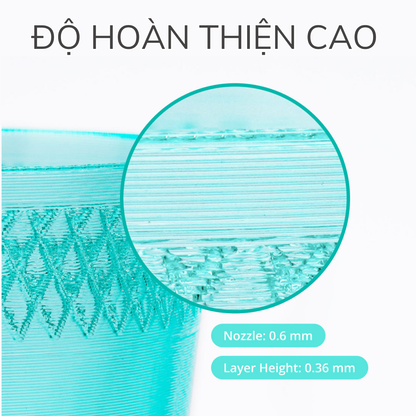 Bambu Lab PETG Transculent | Nhựa In 3D Trong Suốt FDM