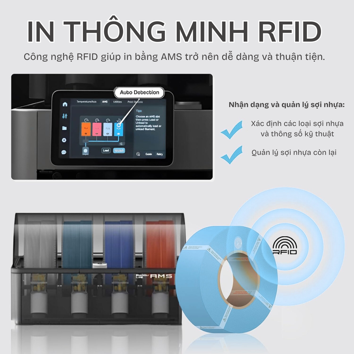 Bambu Lab PETG Transculent | Nhựa In 3D Trong Suốt FDM