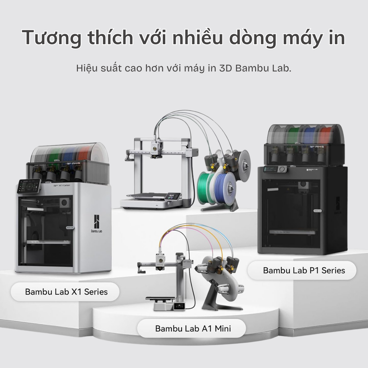 Bambu Lab PETG Transculent | Nhựa In 3D Trong Suốt FDM