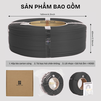 Bambu Lab PLA Matte | Nhựa In 3D Mờ Nhám FDM