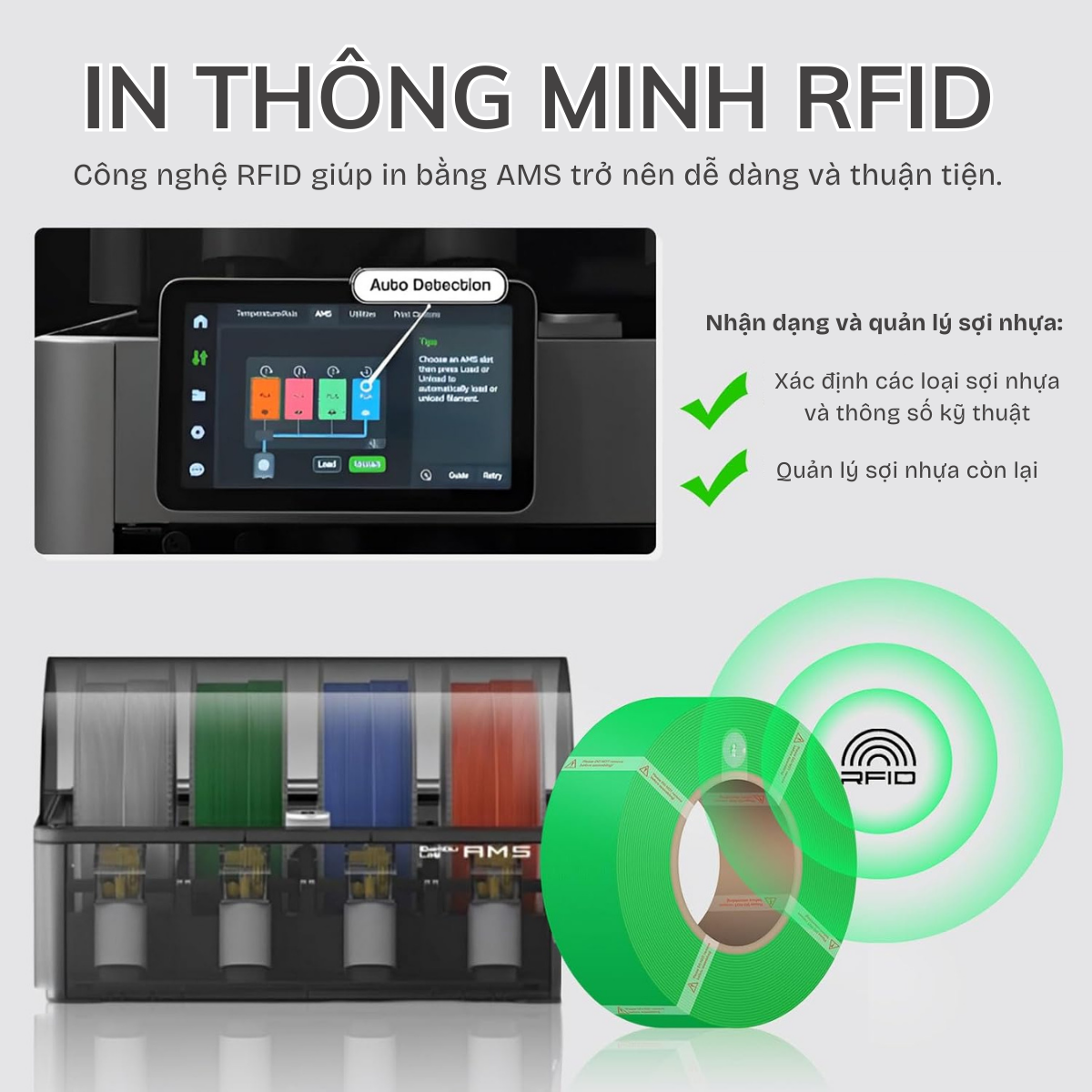 Bambu Lab PLA Matte | Nhựa In 3D Mờ Nhám FDM