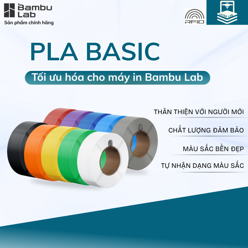 Bambu Lab PLA Basic| Nhựa In 3D FDM